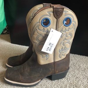Toddler Boys NWT Ariat Cowboy Boots 2 1/2